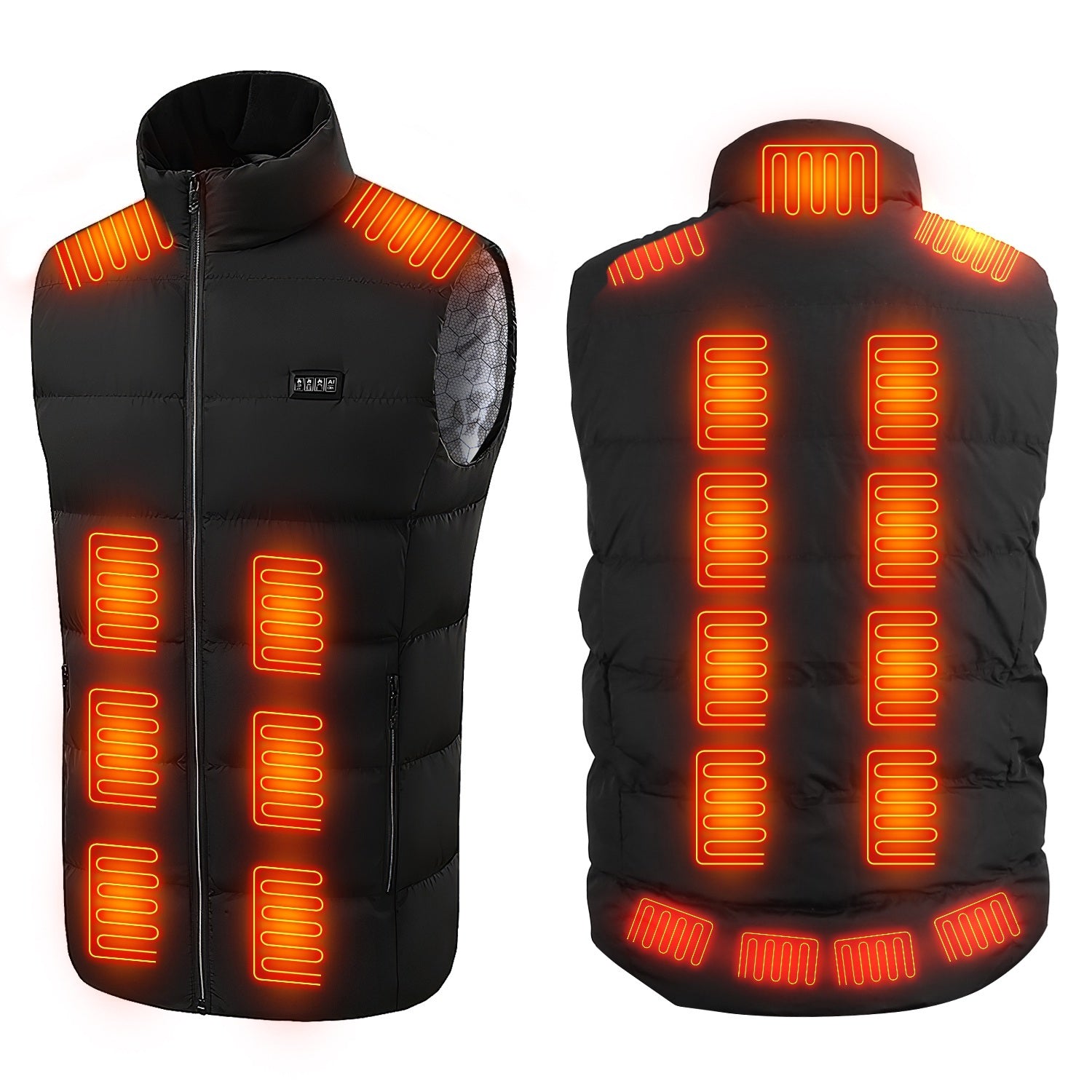 Smart heated vest