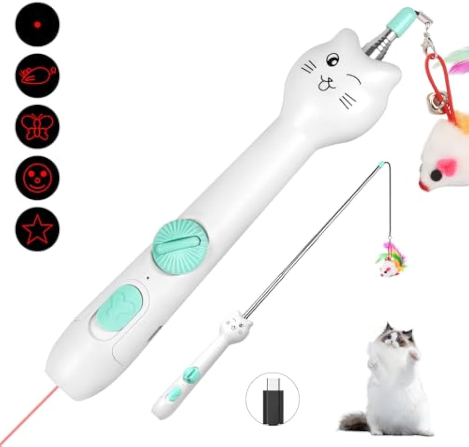 Interactive Cat Laser Toy