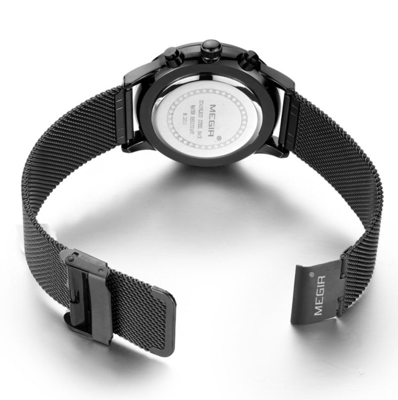 Sleek minimalist fashion top luxury Men Watch